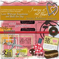 Journey of the Heart Asian Adoption Add-on Charity Kit