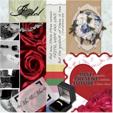 Wedding Digital Scrapbook Kit