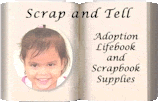 Scrap and Tell logo